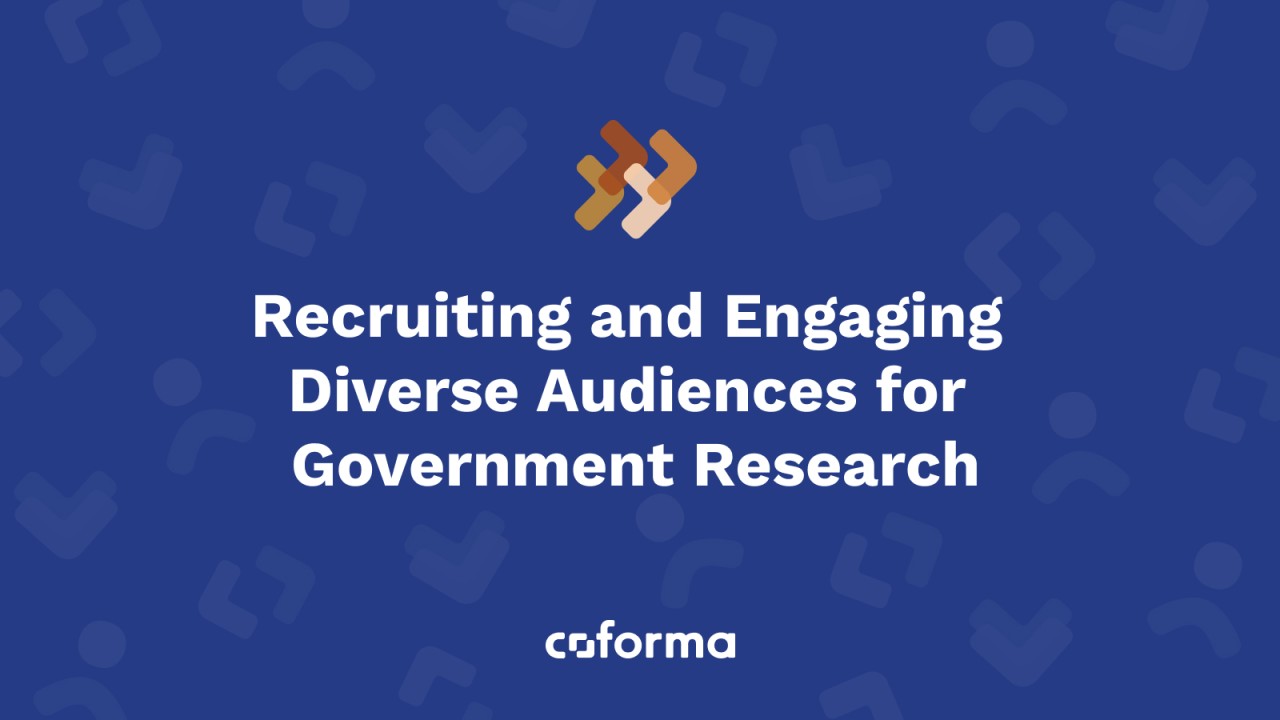 Recruiting and Engaging Diverse Audiences for Government Research